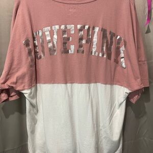 PINK Victoria's Secret Dusty Rose Tee